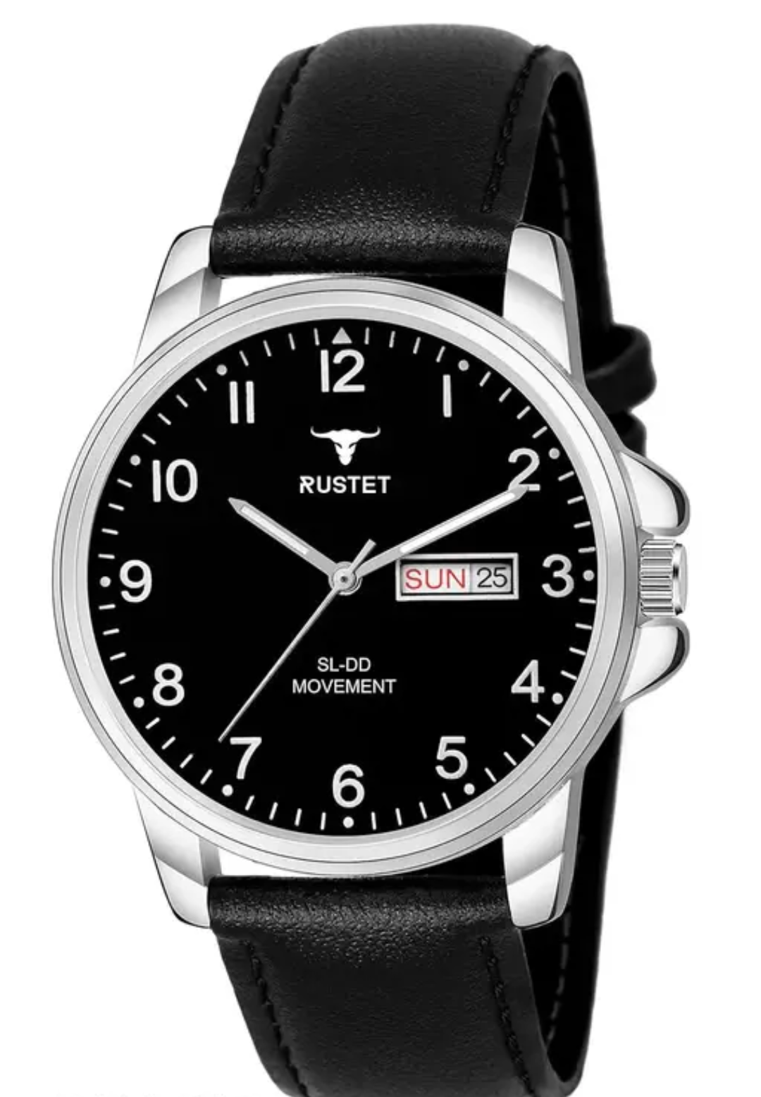 Rustet Analog Watch – Classic Style with Leather Strap