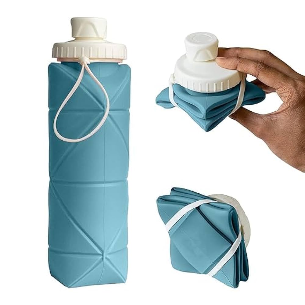 Silicone Collapsible Water Bottle – Lightweight, Reusable, Handy