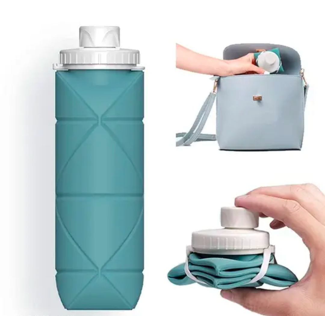 Silicone Collapsible Water Bottle – Lightweight, Reusable, Handy