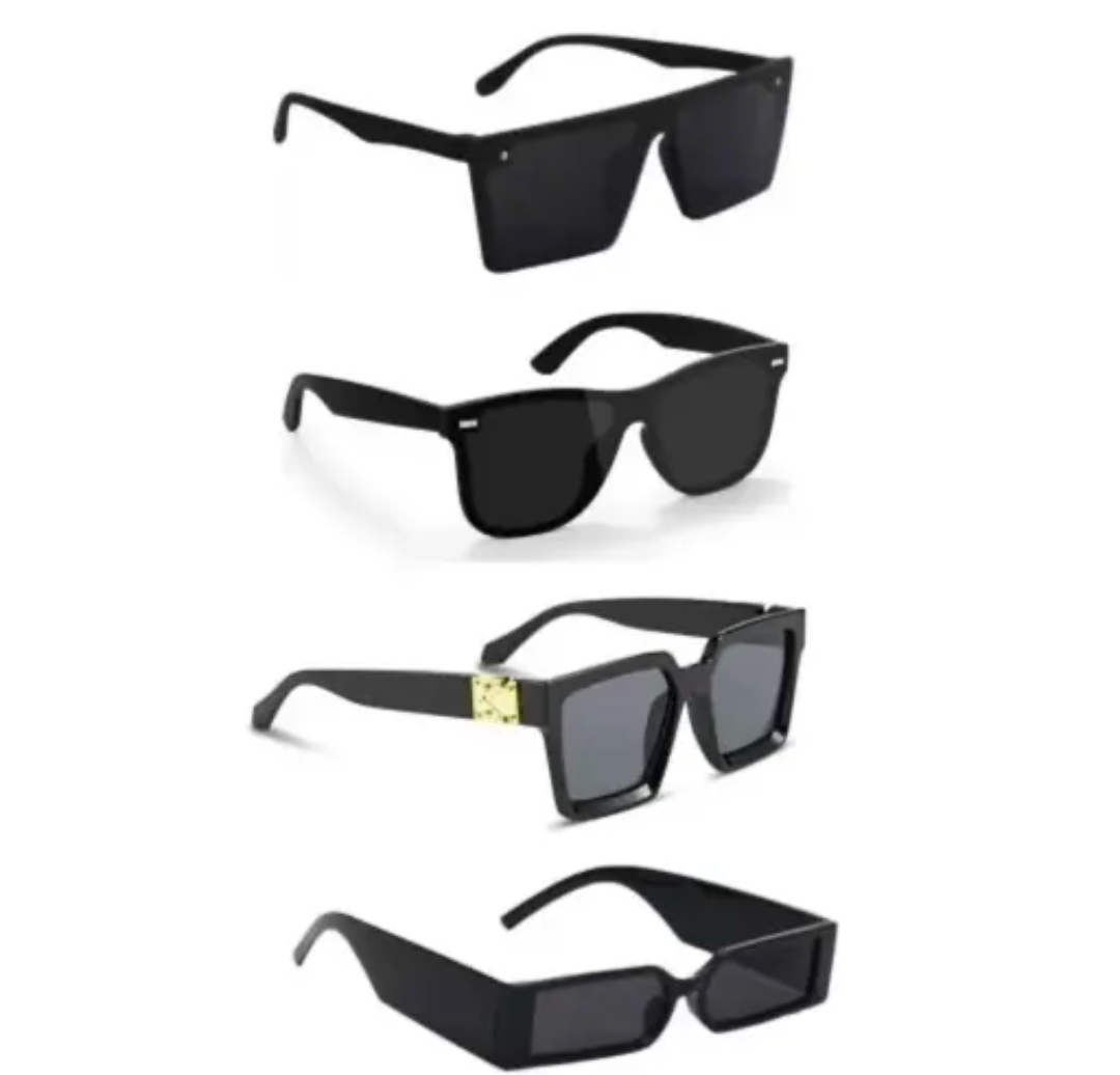 Unisex Rectangular Sunglasses – Cool, Minimal, Timeless