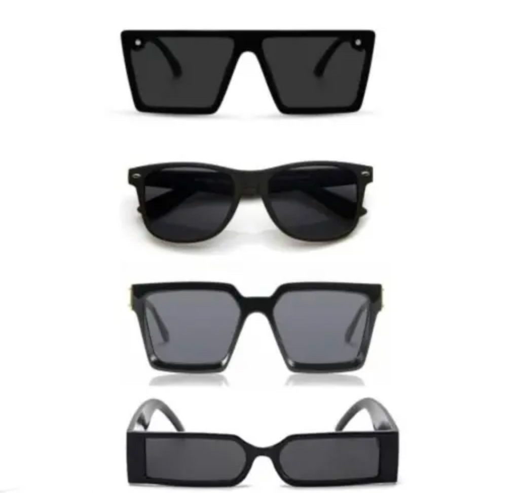 Unisex Rectangular Sunglasses – Cool, Minimal, Timeless
