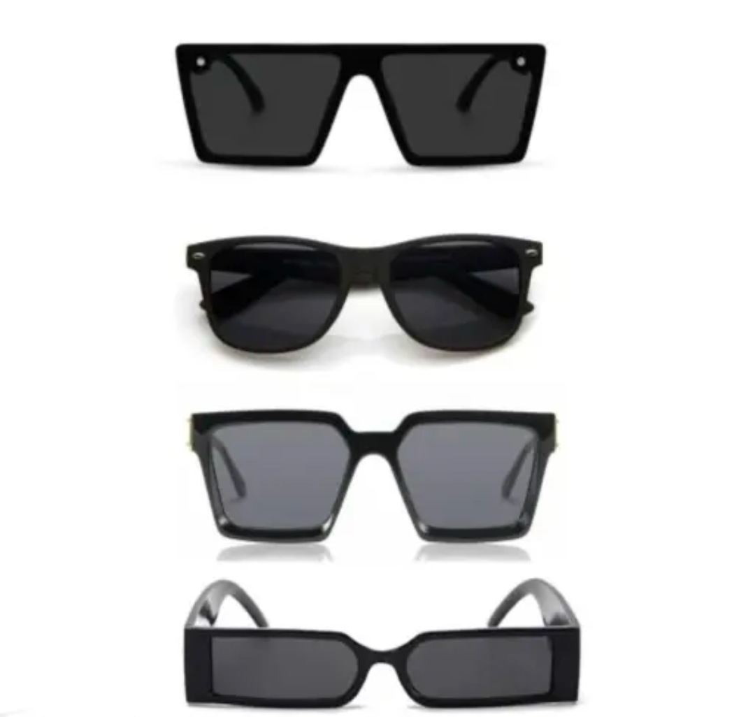 Unisex Rectangular Sunglasses – Cool, Minimal, Timeless